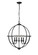 Artemis Five Light Chandelier in Matte Black (59|12305-MB)