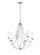 Eisley Six Light Chandelier in Polished Nickel (59|12106-PN)