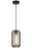 Charismo One Light Pendant in Black (423|C61002BKSM)