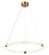 Inkara LED Pendant in Aged Gold Brass (423|C34824AG)