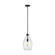 Marino One Light Pendant in Midnight Black (1|P1484MBK)