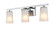 Luca Three Light Vanity in Chrome (214|DVP31343CH-RICE)