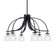 Cavella Six Light Chandelier in Matte Black (200|3926-MB-500)
