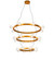 Manheim 24 Light Chandelier in Gold Metallic (57|267946)