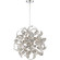 Ribbons Five Light Pendant in Crystal Chrome (10|RBN2817CRC)