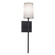 Rose One Light Wall Sconce in Black (162|ROSS0420CBBK)