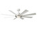 Aura 60''Ceiling Fan in Brushed Nickel/Matte White (441|FR-W2303-60L-BN/MW)