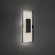 Boxie LED Outdoor Wall Sconce in Black/Brushed Nickel (281|WS-W28434-BK/BN)