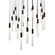 Magic LED Pendant in Black (281|PD-35625S-BK)