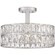 Coffman Three Light Semi Flush Mount in Polished Nickel (10|QF4046PK)