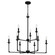 Prescott Nine Light Chandelier in Matte Black (10|PRC5232MBK) Prescott Nine Light Chandelier in Matte Black (10|PRC5232MBK)