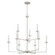Prescott Nine Light Chandelier in Brushed Nickel (10|PRC5232BN)