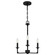 Prescott Three Light Chandelier in Matte Black (10|PRC5016MBK)