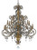 Marquette 20 Light Chandelier in Heirloom (10|MQ5020HL)