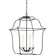 Gallery Six Light Foyer Pendant in Royal Ebony (10|GLY5206BA)