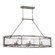 Fortress Six Light Island Chandelier in Mottled Silver (10|FTS638MM)