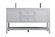 Heath Double Bathroom Vanity in Grey (173|VF22260DGR)