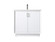 Hayes SIngle Bathroom Vanity in White (173|VF19636WH)
