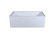 Niklaus Bathtub in Glossy White (173|BT202-L3260GW)
