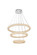 Bowen LED Chandelier in Chrome (173|3800G3LC)