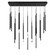 Viggo LED Chandelier in Black (34|PD-69423L-BK) Viggo LED Chandelier in Black (34|PD-69423L-BK)
