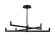 Ferrous LED Chandelier in Black (34|PD-33436-40-BK)