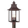 Chancellor Three Light Outdoor Post Lantern in Copper Bronze (10|CCR9010CU)