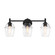 Summer Jazz Three Light Vanity in Matte Black (43|D310M-3B-MB)