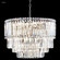 Contemporary Europa 11 Light Chandelier in Silver (64|97005S22)