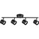 Kitson Four Light Head Track in Black (54|P900014-031)