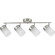 Ridgecrest Four Light Head Track in Brushed Nickel (54|P900012-009)