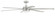 Chilz 72''Ceiling Fan in Painted Nickel (46|CLZ72PN6)