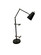 River North LED Task Lamp in Black/Satin Nickel (30|RN351-BLKSN)