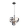 Bolla Five Light Pendant in Black (78|AC11885BK)