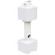 Sloped Ceiling Track Adapter in White (72|TP259)