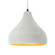 Radiance One Light Pendant in Matte White w/ Champagne Gold (102|CER-6565-MTGD-MBLK-BEIG-TWST)