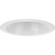 6In Recessed One Light Open Trim in Satin White (54|P806003-028)