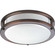 LED Linear LED Flush Mount in Urban Bronze (54|P7249-17430K9)