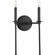 Elara Two Light Wall Bracket in Matte Black (54|P710107-31M)
