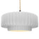 Radiance One Light Pendant in Gloss White (102|CER-6555-WHT-MBLK-BEIG-TWST)