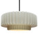 Radiance One Light Pendant in Matte White (102|CER-6555-MAT-MBLK-RIGID)