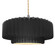 Radiance One Light Pendant in Gloss Black w/ Matte White (102|CER-6555-BKMT-NCKL-BEIG-TWST)