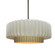 Radiance One Light Pendant in Matte White w/ Champagne Gold (102|CER-6553-MTGD-NCKL-RIGID)