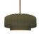 Radiance One Light Pendant in Matte Green (102|CER-6553-MGRN-BRSS-RIGID)