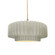 Radiance One Light Pendant in White Crackle (102|CER-6553-CRK-BRSS-BEIG-TWST)