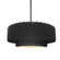 Radiance One Light Pendant in Gloss Black (102|CER-6553-BLK-NCKL-RIGID)