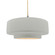 Radiance One Light Pendant in Matte White w/ Champagne Gold (102|CER-6545-MTGD-NCKL-BEIG-TWST)