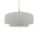 Radiance One Light Pendant in Matte White w/ Champagne Gold (102|CER-6545-MTGD-BRSS-BEIG-TWST)