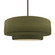 Radiance One Light Pendant in Matte Green (102|CER-6545-MGRN-NCKL-RIGID)