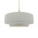 Radiance One Light Pendant in Matte White (102|CER-6545-MAT-BRSS-BEIG-TWST)